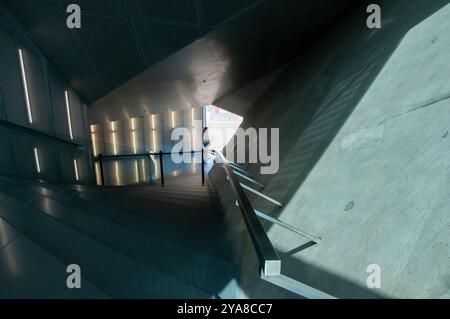 Aperçus de la Maison de la musique (Casa da Musica) à Porto - Portugal / Scorci della casa della musica (casa da musica) di Porto- Portogallo Banque D'Images