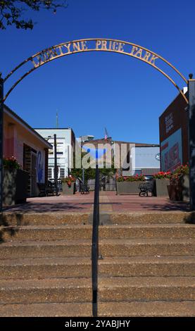 Laurel, Mississippi, domicile de Leontyne Price et Tom Lester. Banque D'Images