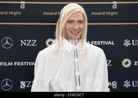 Yannik Zamboni BEI der Preisverleihung auf dem 20. Festival du film de Zurich 2024 im Opernhaus. Zürich, 12.10.2024 Banque D'Images