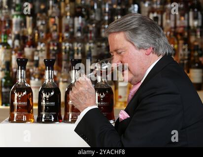 Richard Paterson, le maître distillateur Dalmore du whisky, Écosse Banque D'Images