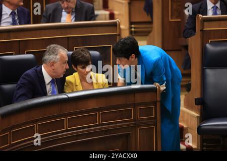 Madrid, 25/09/2022. Congrès des députés. Séance plénière de contrôle du Gouvernement. Photo : Jaime García. ARCHDC. Crédit : album / Archivo ABC / Jaime García Banque D'Images