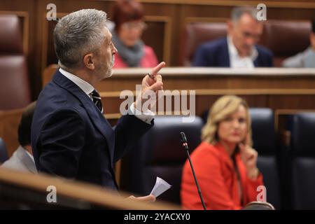 Madrid, 25/09/2022. Congrès des députés. Séance plénière de contrôle du Gouvernement. Photo : Jaime García. ARCHDC. Crédit : album / Archivo ABC / Jaime García Banque D'Images