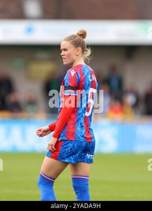 VBS Community Stadium, Sutton, Londres, Royaume-Uni. 13 octobre 2024. My Cato (5 Crystal Palace) lors du match de Super League féminine Barclays entre Crystal Palace et Brighton et Hove Albion le dimanche 13 octobre 2024 au VBS Community Stadium, Sutton, Londres, Angleterre. (Claire Jeffrey/SPP) crédit : photo de presse SPP Sport. /Alamy Live News Banque D'Images