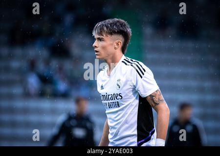 Ferrol, Espagne. 04 septembre 2022. 1 Ligue RFEF. Racing Club Ferrol vs Real Madrid Castilla. Bruno Iglesias Banque D'Images