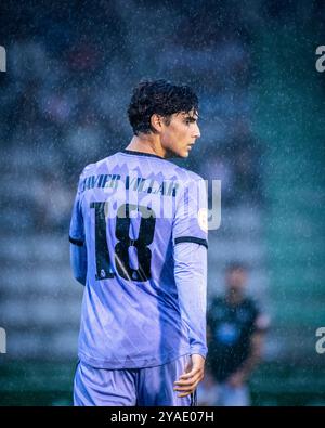 Ferrol, Espagne. 04 septembre 2022. 1 Ligue RFEF. Racing Club Ferrol vs Real Madrid Castilla. Javi Villar Banque D'Images