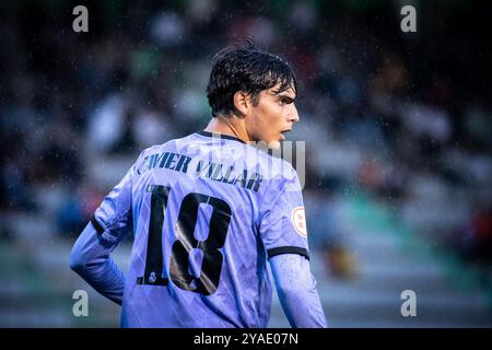 Ferrol, Espagne. 04 septembre 2022. 1 Ligue RFEF. Racing Club Ferrol vs Real Madrid Castilla. Javi Villar Banque D'Images