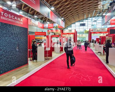 Italie, Rimini, salon du tourisme TTG Banque D'Images