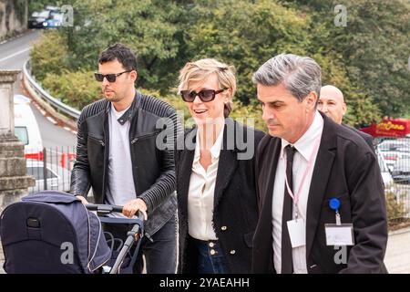 Federica Pellegrini durante alcuni momenti durante l'evento benefico &#x201c;il coraggio di&#x2026;&#x201d ; Organizato da Women in Coffe, il progetto solidale di Caff&#xe8 ; Vergnano presso Villa della Regina a Torino, Italia - Cronaca - Domenica 13 Ottobre 2024 (photo Giacomo Longo/LaPresse) Federica Pellegrini) Organisé par Women in Coffee, Caff&#xe8 ; projet solidaire de Vergnano à la Villa della Regina à Turin, Italie - Actualités - dimanche 13 octobre 2024 (photo Giacomo Longo/LaPresse) Banque D'Images