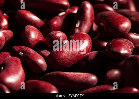gros plan sur les haricots rouges Banque D'Images