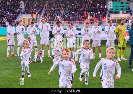 Présentation de l'équipe Noah Atubolu, gardien de but DFB U21 Nr.1 Bright Arrey-MBI, DFB U21 Nr.4 Max Rosenfelder, DFB U21 Nr.5 Eric Martel, DFB U21 Nr.6 Ansgar Knauff, DFB U21 Nr.7 Nicolo Tresoldi, DFB U21 Nr.9 Nick Woltemade 2-1, DFB U21 Oct Thielmann 2024, DFB U21 octobre 1996 Jan Thielmann, DFB U21 Nr.11, Allemagne, U21 Requiz U21, Allemagne, U21, U21 Requiz U21, Allemagne, U21 Requig U21, Urill. Saison 2024/2025 photographe : ddp images/STAR-images Banque D'Images