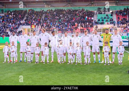 Présentation de l'équipe Noah Atubolu, gardien de but DFB U21 Nr.1 Bright Arrey-MBI, DFB U21 Nr.4 Max Rosenfelder, DFB U21 Nr.5 Eric Martel, DFB U21 Nr.6 Ansgar Knauff, DFB U21 Nr.7 Nicolo Tresoldi, DFB U21 Nr.9 Nick Woltemade 2-1, DFB U21 Oct Thielmann 2024, DFB U21 octobre 1996 Jan Thielmann, DFB U21 Nr.11, Allemagne, U21 Requiz U21, Allemagne, U21, U21 Requiz U21, Allemagne, U21 Requig U21, Urill. Photographe de la saison 2024/2025 : Peter Schatz Banque D'Images