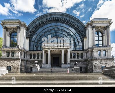 Bruxelles- Belgique, 07 03 2019 façade du Musée royal des Forces armées et d'histoire militaire Banque D'Images