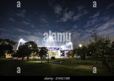 MELBOURNE, AUSTRALIE, 22 MAI : Tottenham Hotspur affronte Newcastle United lors de la Global Football week au Melbourne Cricket Ground le 22 mai 2024 Banque D'Images