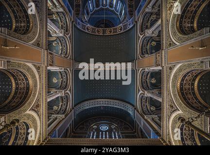 Vieille ville d'Athènes, Attique, Grèce, 12 28 2019 aménagement intérieur de la cathédrale métropolitaine orthodoxe d'Athènes, Europe Banque D'Images