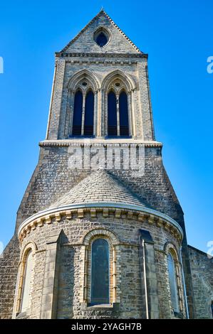 St Paul's Church Scotforth, Lancaster par Edmund Sharpe (1876) Banque D'Images