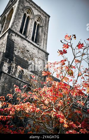 St Paul's Church Scotforth, Lancaster par Edmund Sharpe (1876) Banque D'Images