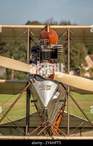 1911 Avro triplane '12', Old Warden Airfield, Biggleswade, Bedfordshire, Angleterre, ROYAUME-UNI Banque D'Images