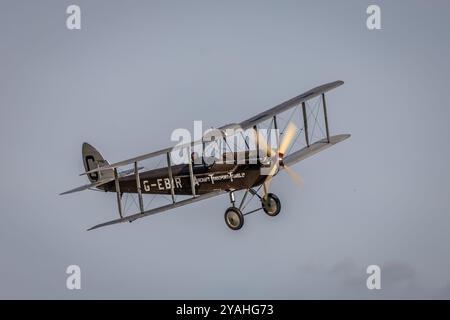 De Havilland DH51 'G-EBIR', Old Warden Airfield, Biggleswade, Bedfordshire, Angleterre, ROYAUME-UNI Banque D'Images