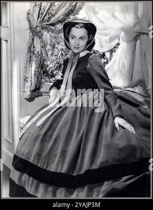 Olivia de Havilland publicité photo pour autant avec le vent 1939. Hollywood USA Banque D'Images