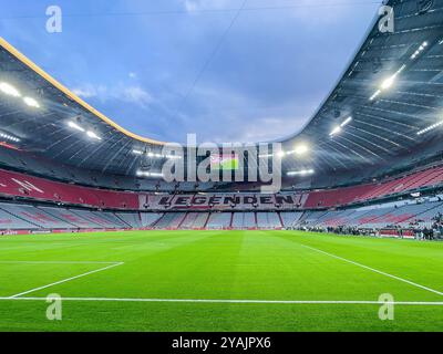 Munich, Allemagne. 14 octobre 2024. MUNICH, Allianz Arena, 14-10-2024, saison 2024/2025, UEFA Nations League. Pendant le match Allemagne - pays-Bas, aperçu du stade crédit : Pro Shots/Alamy Live News Banque D'Images