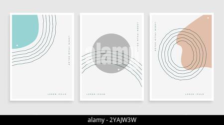 collection de papier peint à motif boho pour vecteur d'impressions murales décoratives Illustration de Vecteur