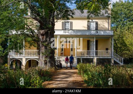 Le site historique national Thomas Cole, également connu sous le nom de Cedar Grove, est un site historique national situé à Catskill, dans l'État de New York, aux États-Unis. Banque D'Images