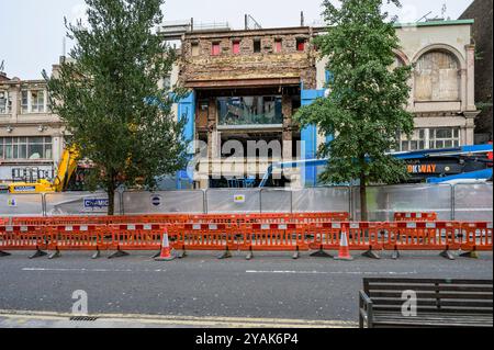 Démolition de l'o2abc, Sauchiehall Street, Glasgow, Écosse, Royaume-Uni, Europe Banque D'Images