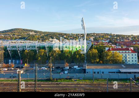 Vienne : Allianz Stadion de SK Rapid Wien en 14. Penzing, Wien, Autriche Banque D'Images