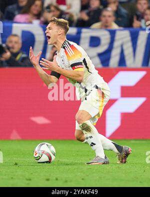 Munich, Allemagne. 14 octobre 2024. Joshua Kimmich, DFB 6 dans l'UEFA Nations League 2024 match ALLEMAGNE - PAYS-BAS dans la saison 2024/2025 le 14 octobre 2024 à Munich, Allemagne. Photographe : ddp images/STAR-images crédit : ddp Media GmbH/Alamy Live News Banque D'Images