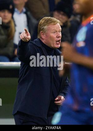 Munich, Allemagne. 14 octobre 2024. Ronald Koeman, entraîneur NL dans l'UEFA Nations League 2024 match ALLEMAGNE - PAYS-BAS dans la saison 2024/2025 le 14 octobre 2024 à Munich, Allemagne. Photographe : ddp images/STAR-images crédit : ddp Media GmbH/Alamy Live News Banque D'Images