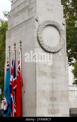 Cénotaphe, Whitehall, Cité De Westminster, Londres, Angleterre. Banque D'Images