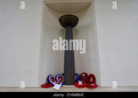 Raf Bomber Command Memorial, Constitution Hill, Green Park, Londres, Angleterre. Banque D'Images