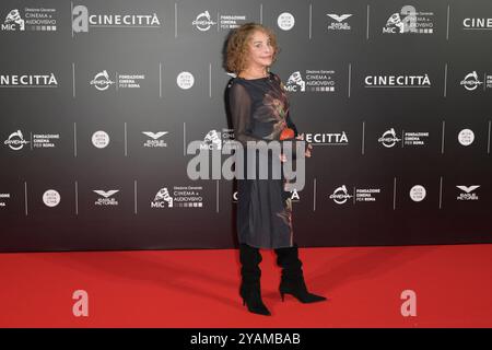 Rome, Italie. 14 octobre 2024. Sidney Rome assiste au tapis rouge du film 'Megalopolis' aux studios Cinecittà. Crédit : SOPA images Limited/Alamy Live News Banque D'Images