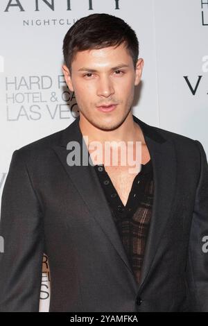 Alex Meraz photographié au Vanity Nightclub au Hard Rock Hotel and Casino situé à Las Vegas, Nevada, le 2 décembre 2011. Photo par : Erik Kabik / MediaPunch Banque D'Images