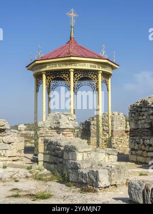 Bâtiment religieux à Khersones, Crimée, Ukraine, Europe Banque D'Images