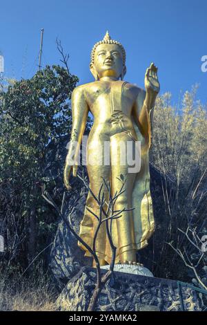 Temple de Bouddha Khao Takiab à Hua Hin Thaïlande Banque D'Images