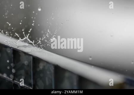 La météo joue un rôle important pour le Grand Prix Big machine Music City à Nashville, TN, USA, Amérique du Nord Banque D'Images