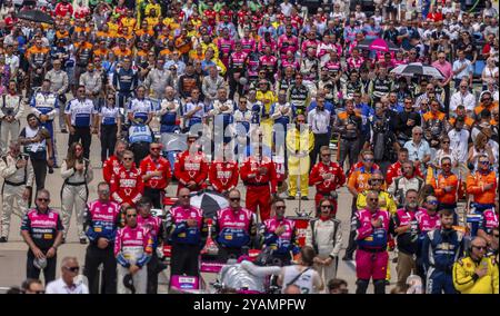 Iowa Speedway accueille les INDYCAR Series pour le Hy-Vee INDYCAR Race Weekend à Newton, IA, États-Unis, Amérique du Nord Banque D'Images