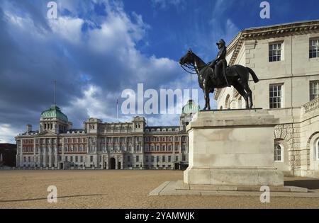 Ministère de la Défense, Admiralty House, The Household Cavalry Museum, Horse Guards Parade Westminster, Londres, Angleterre, Royaume-Uni Banque D'Images