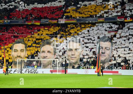 Munich, Allemagne. 14 octobre 2024. Verabschiedung Thomas MUELLER, Müller, Manuel NEUER, gardien de but FCB 1 , Ilkay Gündogan, DFB 21 Tony Kroos dans l'UEFA Nations League 2024 match ALLEMAGNE - PAYS-BAS 1-0 dans la saison 2024/2025 au 14 octobre 2024 à Munich, Allemagne. Photographe : Peter Schatz crédit : Peter Schatz/Alamy Live News Banque D'Images