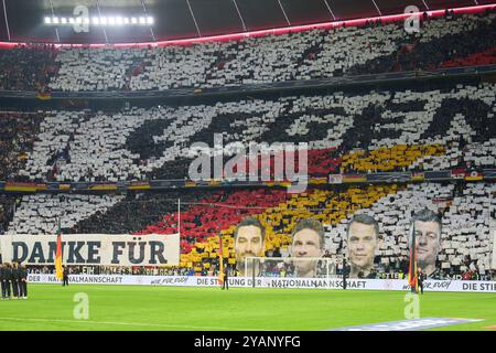 Munich, Allemagne. 14 octobre 2024. Verabschiedung Thomas MUELLER, Müller, Manuel NEUER, gardien de but FCB 1 , Ilkay Gündogan, DFB 21 Tony Kroos dans l'UEFA Nations League 2024 match ALLEMAGNE - PAYS-BAS 1-0 dans la saison 2024/2025 au 14 octobre 2024 à Munich, Allemagne. Photographe : Peter Schatz crédit : Peter Schatz/Alamy Live News Banque D'Images