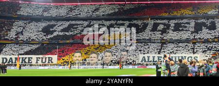 Munich, Allemagne. 14 octobre 2024. FOTO(M) Verabschiedung Thomas MUELLER, Müller, Manuel NEUER, gardien de but FCB 1 , Ilkay Gündogan, DFB 21 dans l'UEFA Nations League 2024 match ALLEMAGNE - PAYS-BAS 1-0 dans la saison 2024/2025 au 14 octobre 2024 à Munich, Allemagne. Photographe : Peter Schatz crédit : Peter Schatz/Alamy Live News Banque D'Images