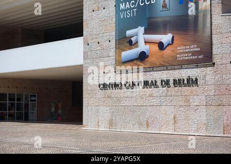 Centro Cultural de Belem, Museu de Arte Contemporaneo, Musée d'Art contemporain, Belem, Lisbonne, Lisboa, Portugal Banque D'Images