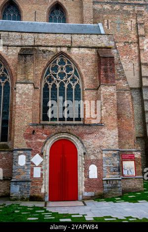 Cathédrale Saint-Sauveur ou Sauveur à Bruges, Belgique, Banque D'Images