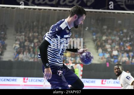 29 Youenn Cardinal de Cesson Rennes Métropole Handball lors du championnat de France, match de handball Liqui Moly Starligue entre Cesson-Rennes et Fenis Toulouse le 12 octobre 2024 au Glaz Arena de Cesson-Sévigné, France - photo Laurent Lairys / DPPI Banque D'Images