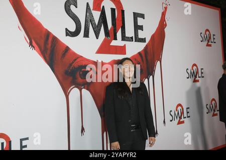 14 octobre 2024, Los Angeles, Californie, États-Unis : LOS ANGELES, CA - 14 OCTOBRE 2024 : Ivan Carlo à la première américaine de Smile 2 au Paramount Theater (crédit image : © Nina Prommer/ZUMA Press Wire) USAGE ÉDITORIAL SEULEMENT! Non destiné à UN USAGE commercial ! Banque D'Images