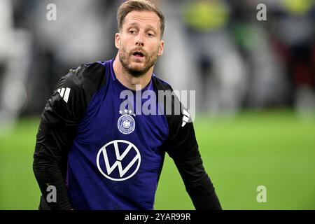 Fussball ; saison 2024/2025, saison 2024/25, UEFA Nations League, 4.Spieltag, journée 4 ; Deutschland gegen Niederlande AM 14.10.2024 à München. UBz : 12 TW Oliver Baumann, Deutschland. Banque D'Images