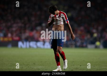 MADRID, ESPAGNE - 18 SEPTEMBRE : Joao Felix de l'Atletico de Madrid lors du match de l'UEFA Champions League 2019/20 entre l'Atletico de Madrid et la Juventus A. Banque D'Images
