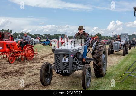 Rallye de machines à vapeur et foire du pays Banque D'Images