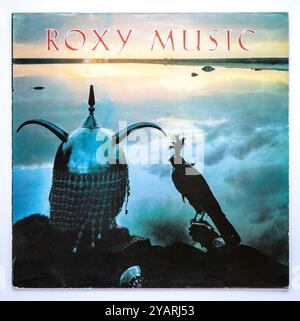 Reprise LP d'Avalon, le huitième album studio de Roxy Music, sorti en 1982 Banque D'Images